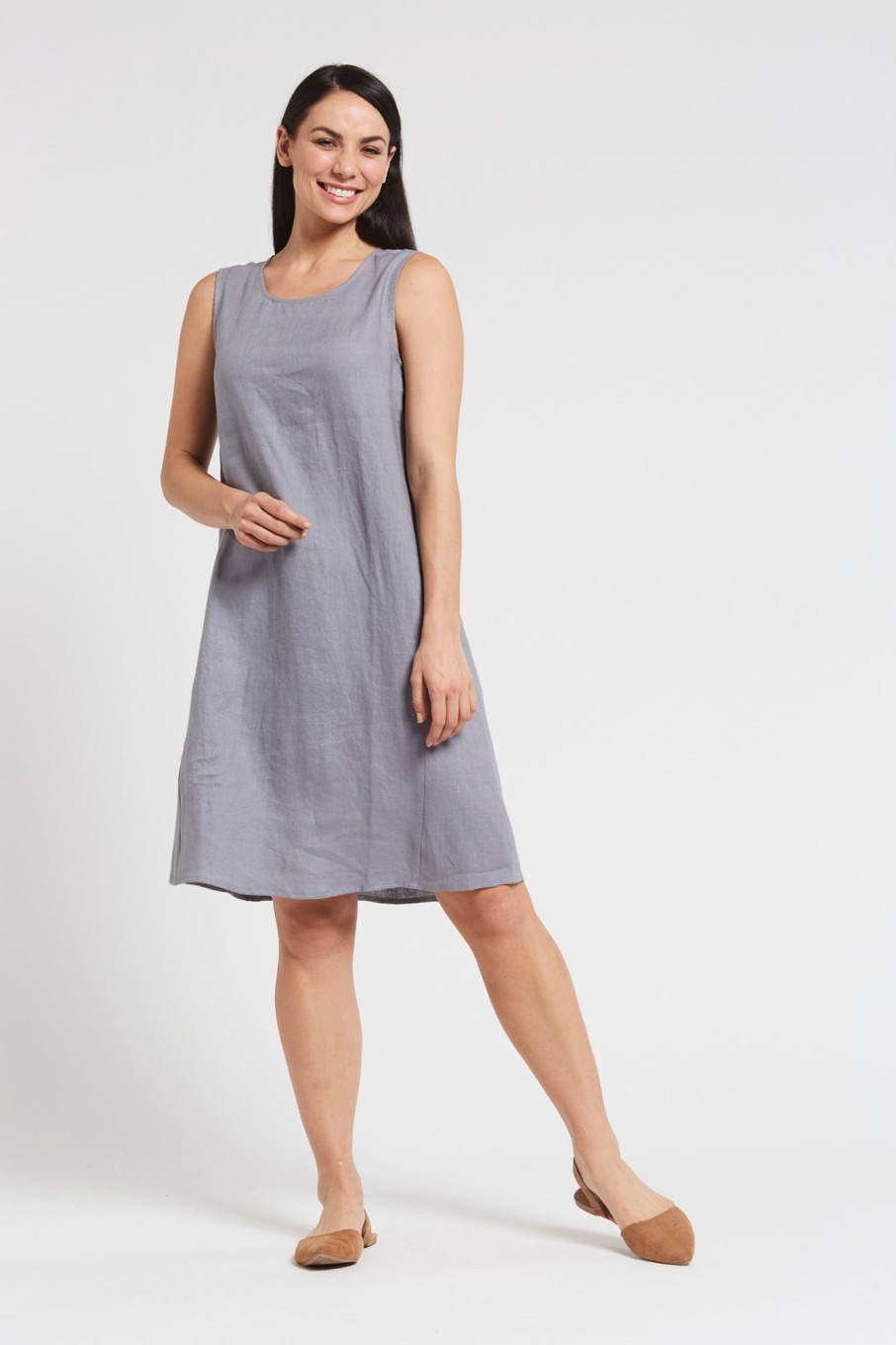 Women'S Clothing Braintree Hemp | Joni - 100% Hemp Shift Dress