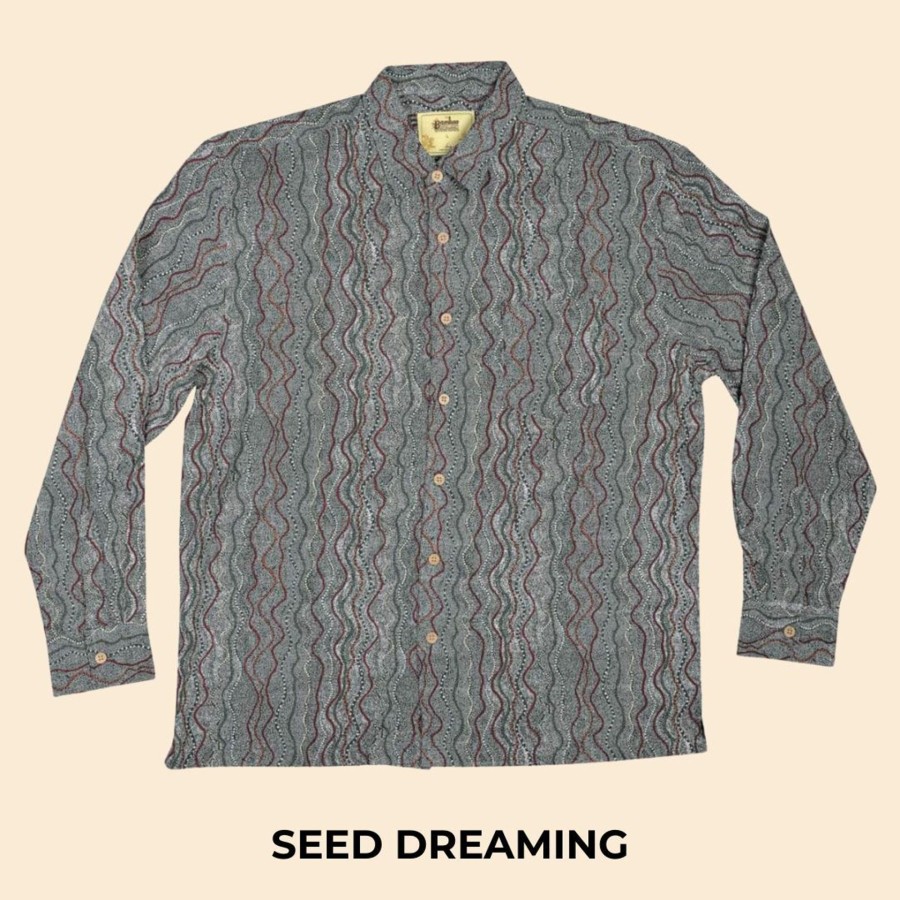 Men'S Clothing Kingston Grange | Bamboo Dreaming Long Sleeved Shirt