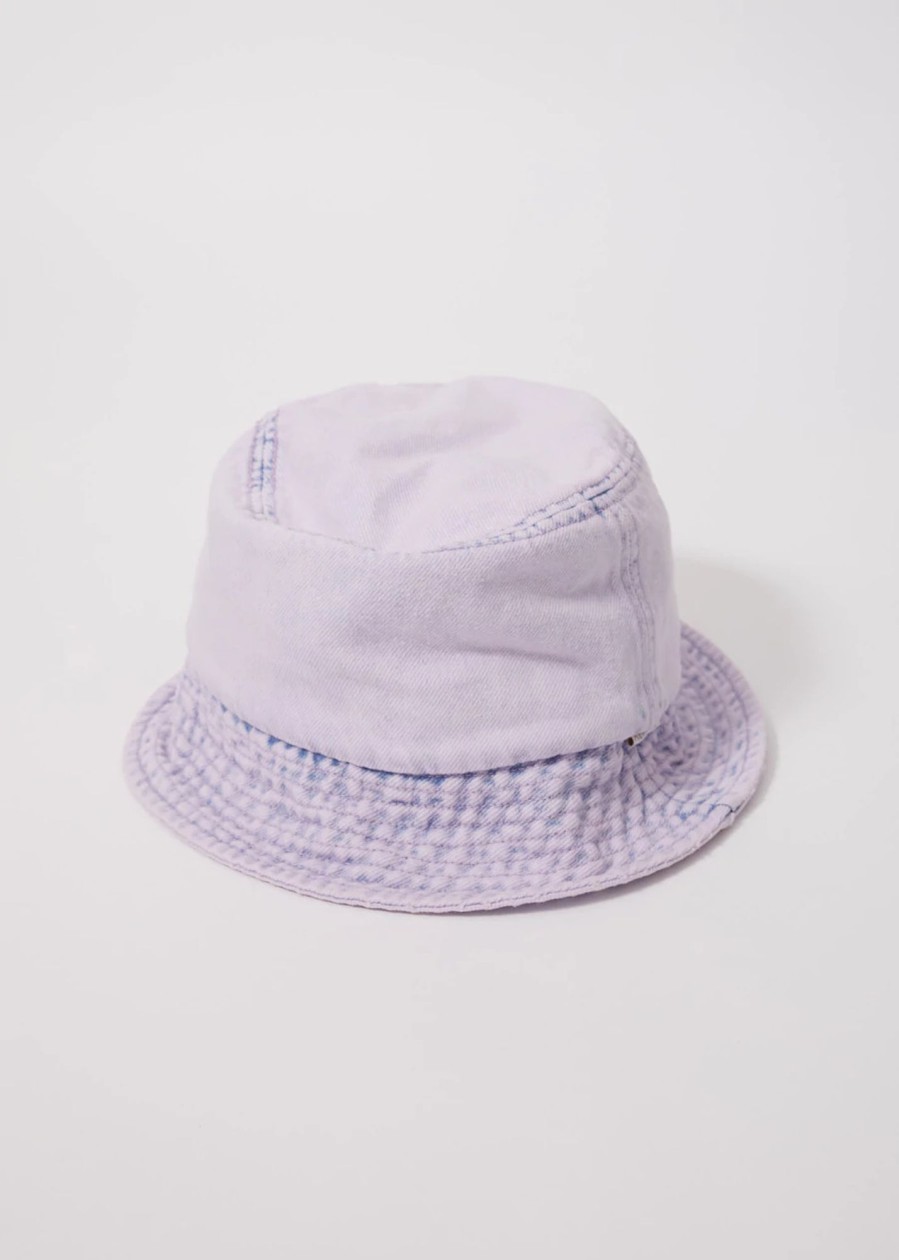 Accessories Afends | Zelly - Hemp Denim Bucket Hat - Vintage Orchid - Os