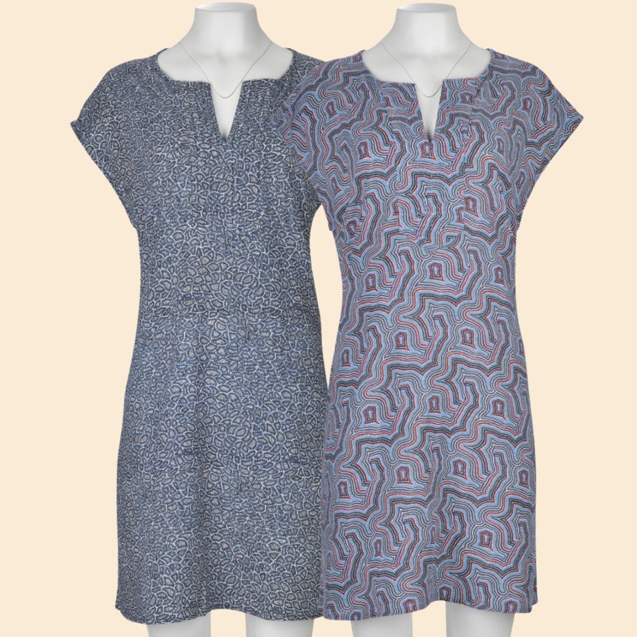 Women'S Clothing Kingston Grange | Bamboo Dreaming Dress Navy