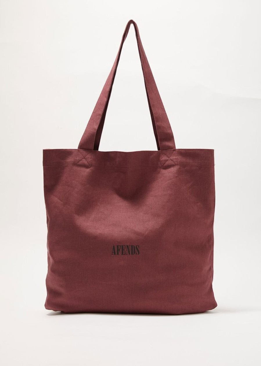 Accessories Afends | Bleach - Tote Bag - Redwood