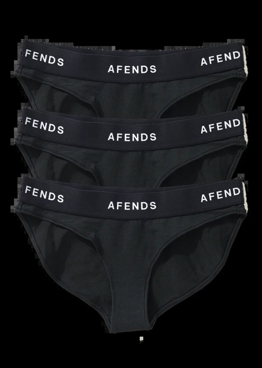 Women'S Clothing Afends | Molly - Hemp Bikini Briefs 3 Pack