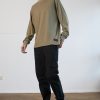 Men'S Clothing Afends | Living - Hemp Retro Fit Long Sleeve Tee Black