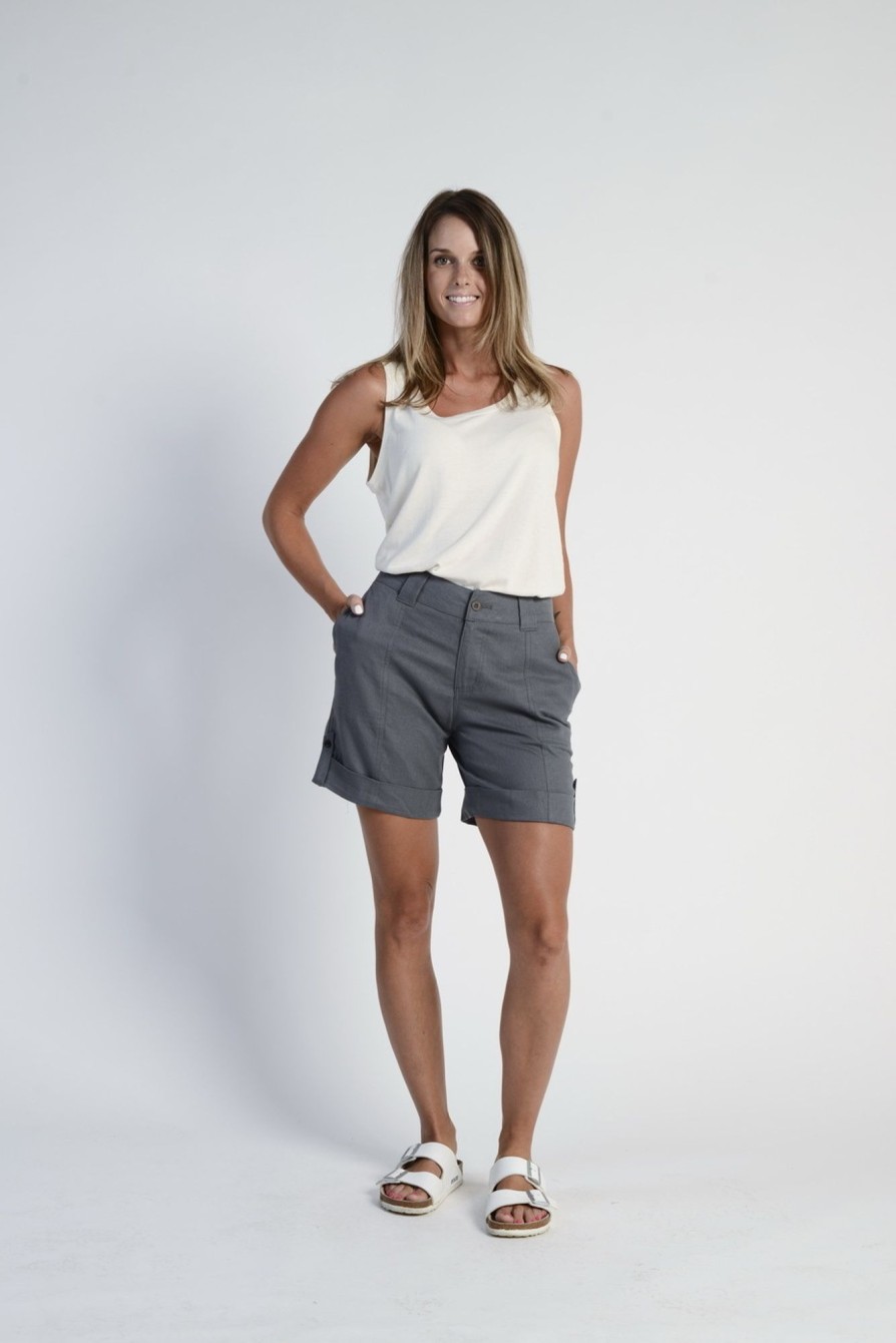 Women'S Clothing Braintree Hemp | Hemp Cotton Shorts