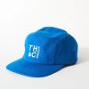 Accessories Afends | Rolled Up - Hemp Panelled Cap - Electric Blue - Os