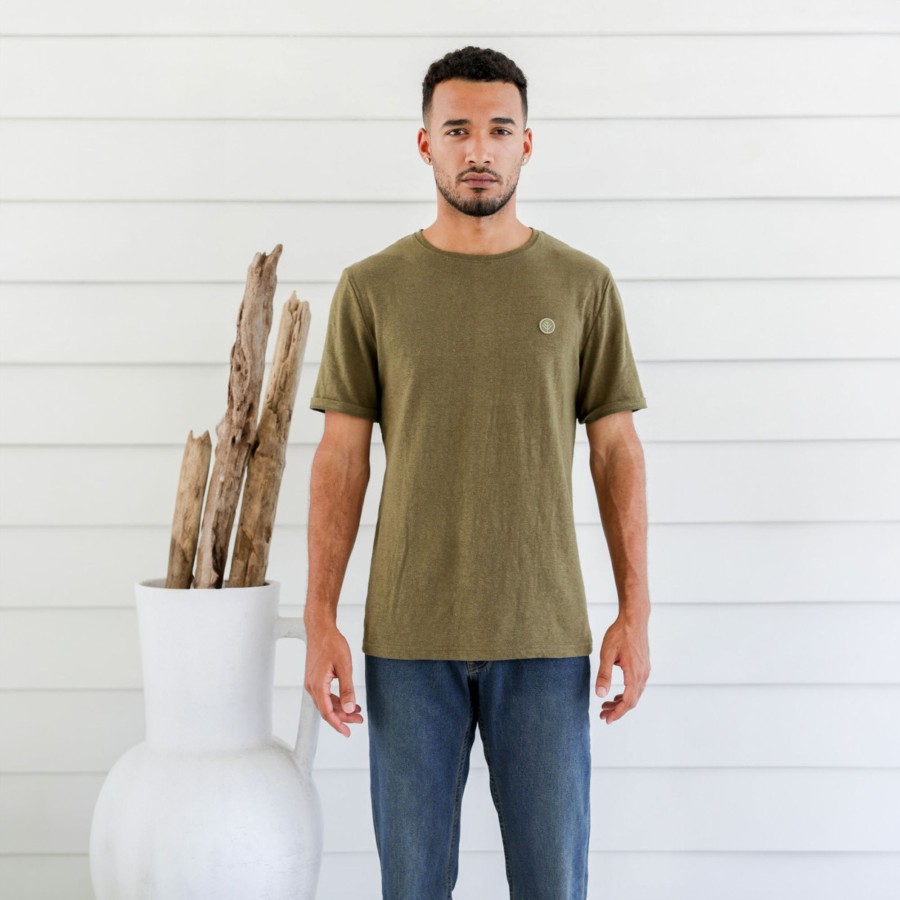 Men'S Clothing Braintree Hemp | Cedar - Hemp Cotton Tee