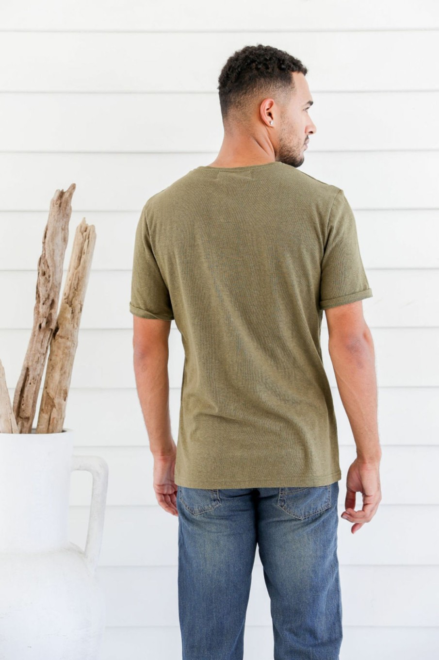 Men'S Clothing Braintree Hemp | Cedar - Hemp Cotton Tee