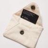 Accessories Afends | Holdall - Hemp Twill Pouch Wallet - Natural