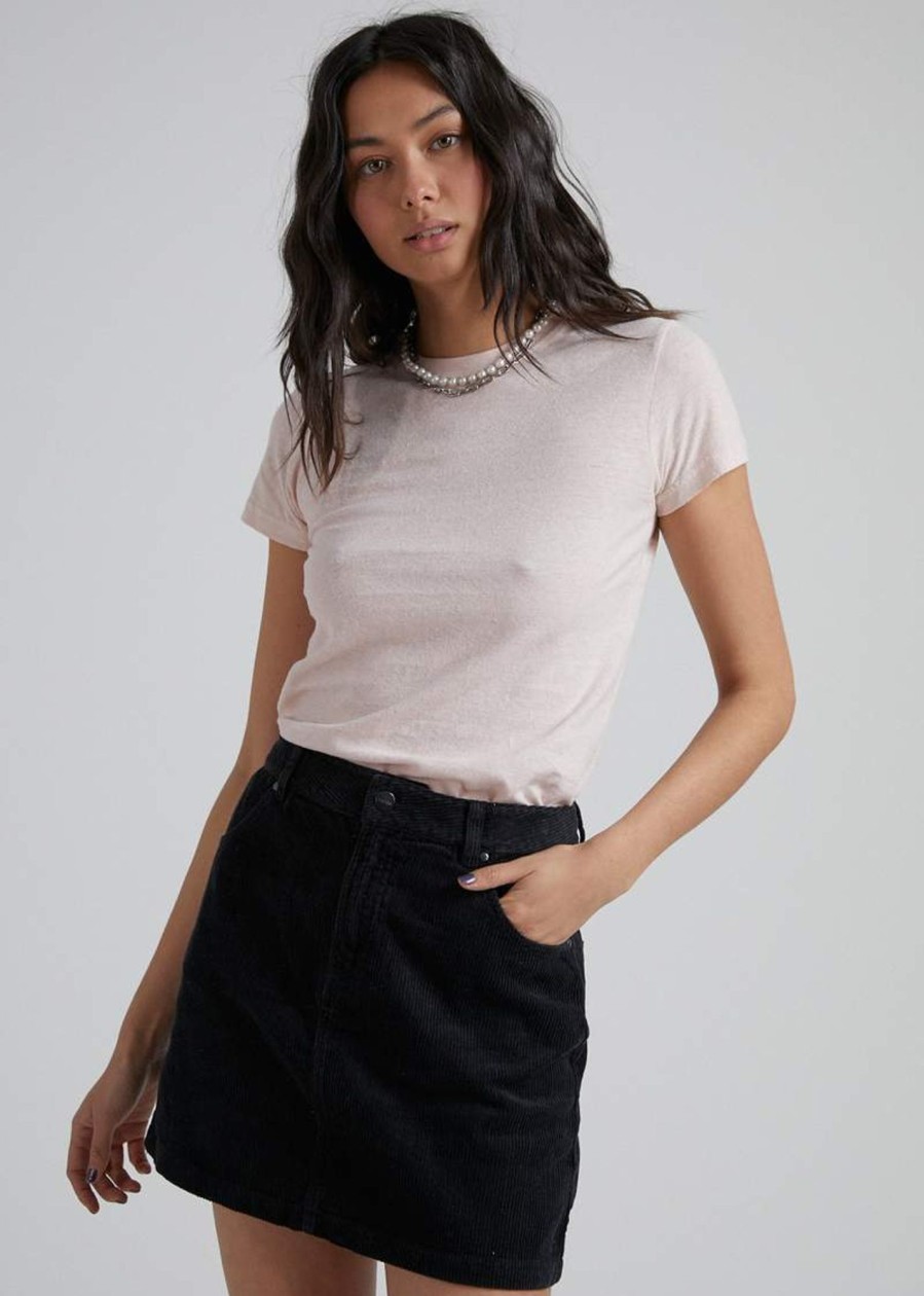 Women'S Clothing Afends | Hemp Basics - Standard Fit Tee