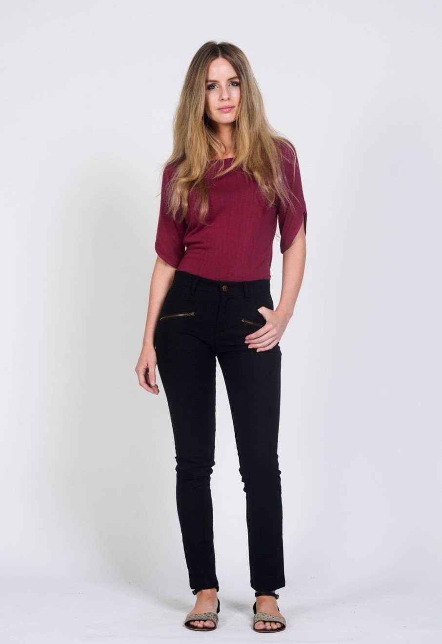 Women'S Clothing Braintree Hemp | Lightweight Tailored Jeans