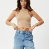 Women'S Clothing Afends | Emilie - Hemp Denim Carpenter Shorts Worn Blue