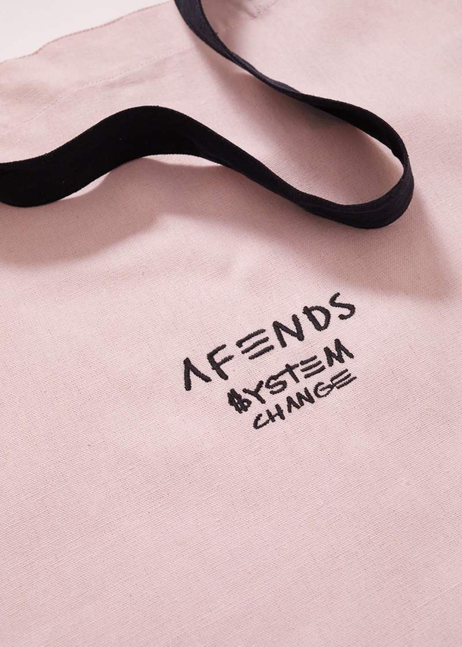 Accessories Afends | Fight - Hemp Tote Bag - Ariel Pink