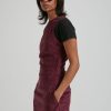 Women'S Clothing Afends | Lex - Hemp Corduroy Dress Wine