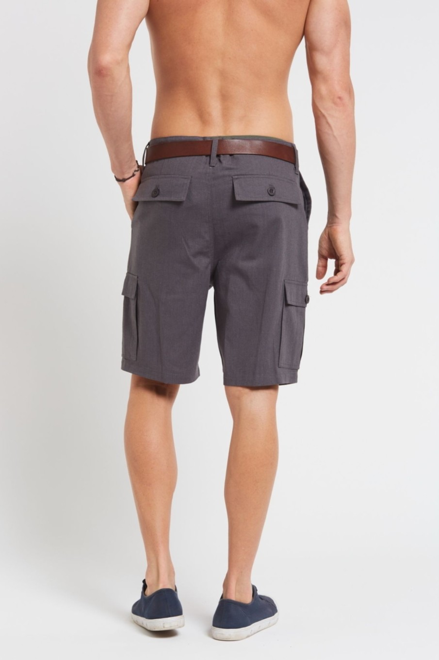 Men'S Clothing Braintree Hemp | Armstrong - Hemp Cargo Shorts