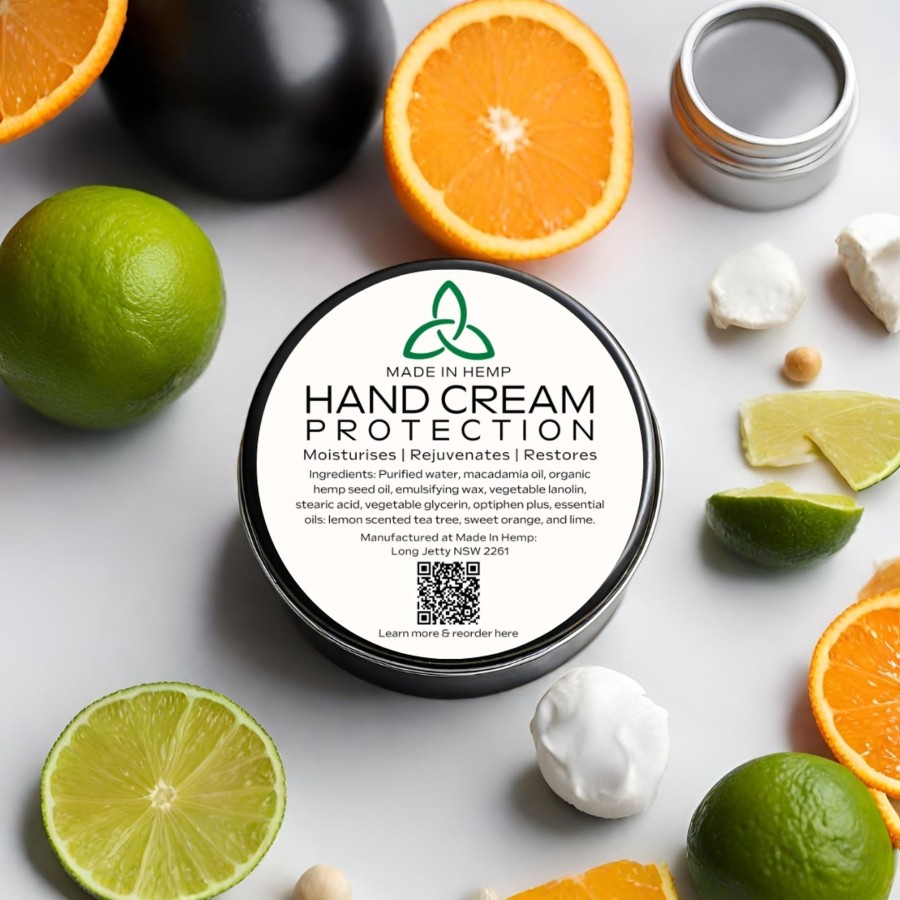 Body & Hair Care Made In Hemp | Hemp Hand Protection Cream