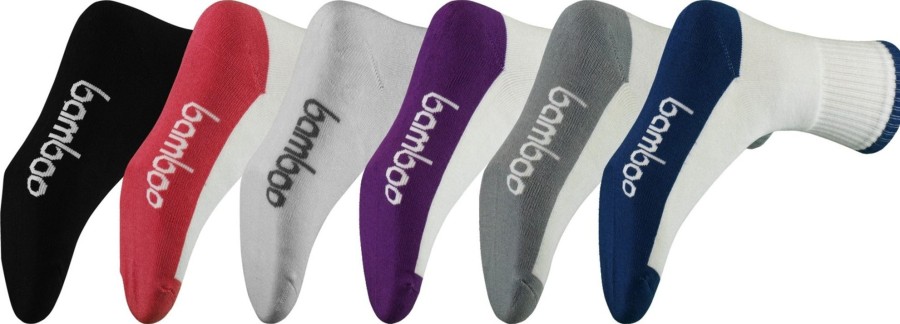 Women'S Clothing Bamboo Textiles | Sports Crew Socks