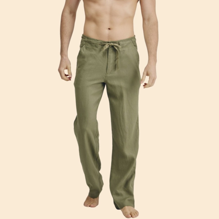 Men'S Clothing Braintree Hemp | Premium - 100% Hemp Beach Pants