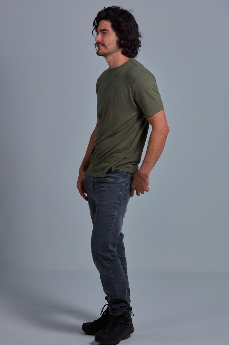 Men'S Clothing Onno | Lightweight Hemp - Organic Cotton T-Shirt