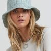 Accessories Afends | Billy - Hemp Bucket Hat Moss Check