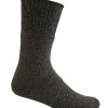 Women'S Clothing Bamboo Textiles | Bamboo Hiker - Lightweight Work Sock Black Marle